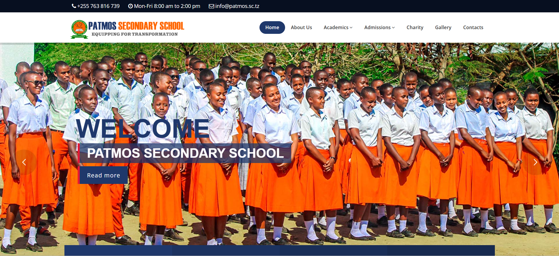 Patmos Secondary School Website