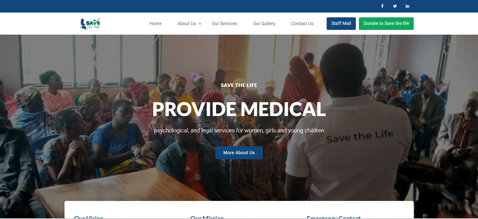 Save the Life NGO